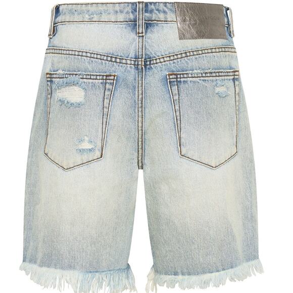 New Free People One Teaspoon Jackson Mid-Waist Shorts $108 SIZE 26 Kansas Blue - Picture 6 of 7